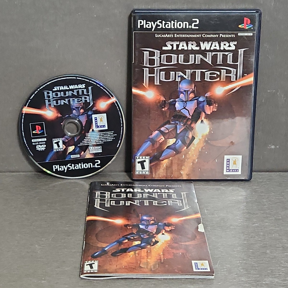 Star Wars Bounty Hunter Playstation 2 PS2 Game CIB Complete | eBay
