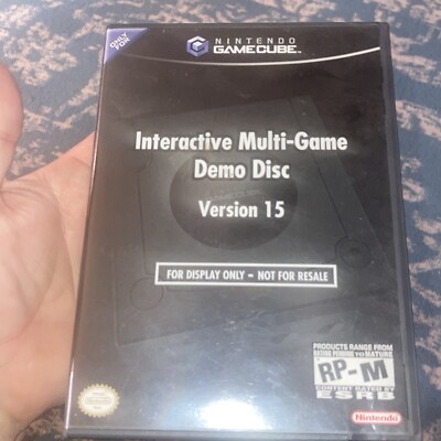Interactive Multi-game demo disc Version 15 Nintendo GameCube Clean ...