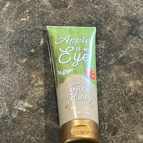 Bath & Body Works 2 Champagne Apple and Honey Pure Honey Body Cream 8 oz New - Picture 3 of 4