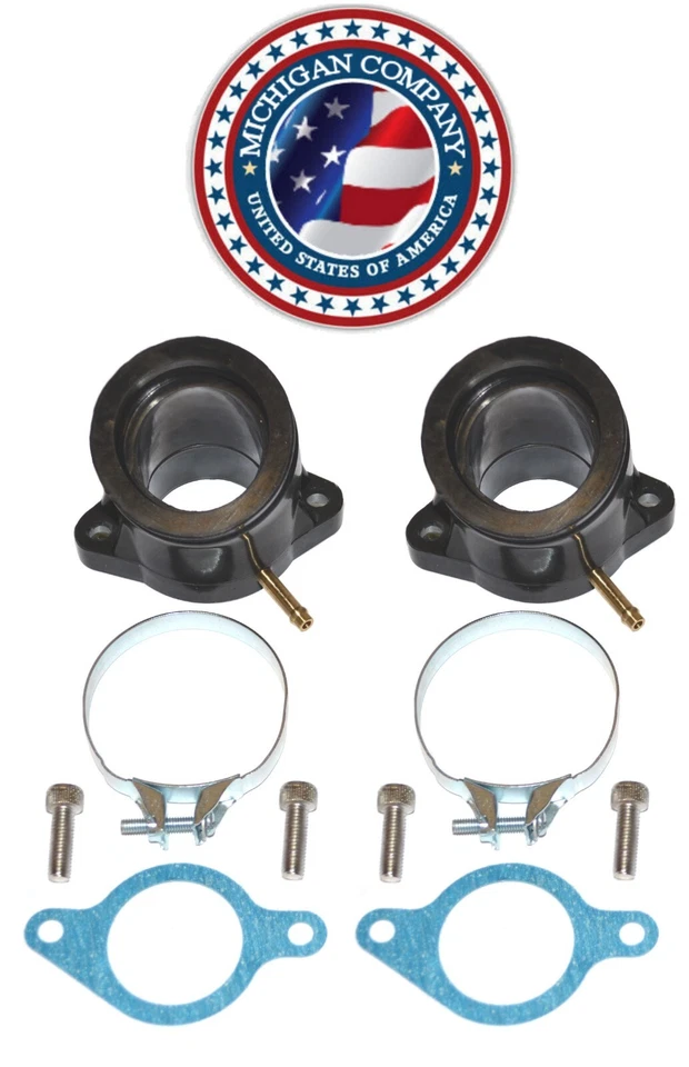 1980 - 1981 Yamaha XS 1100 XS1100 Bota Coletora de Entrada 1100 E F G H PARAFUSOS GRÁTIS - Imagem 3 de 4