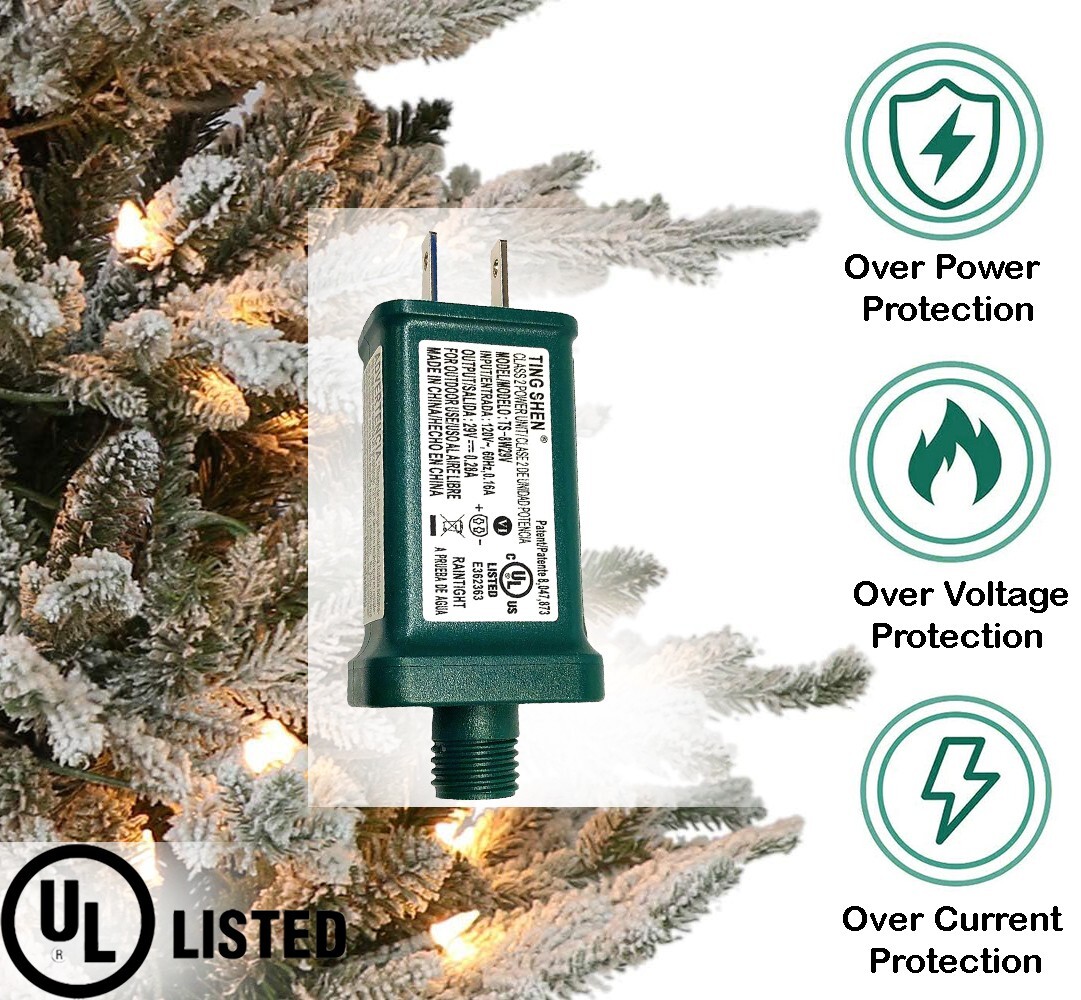 Adattatore Alimentazione Sostituzione Per LED Luci Albero Di - Foto 9