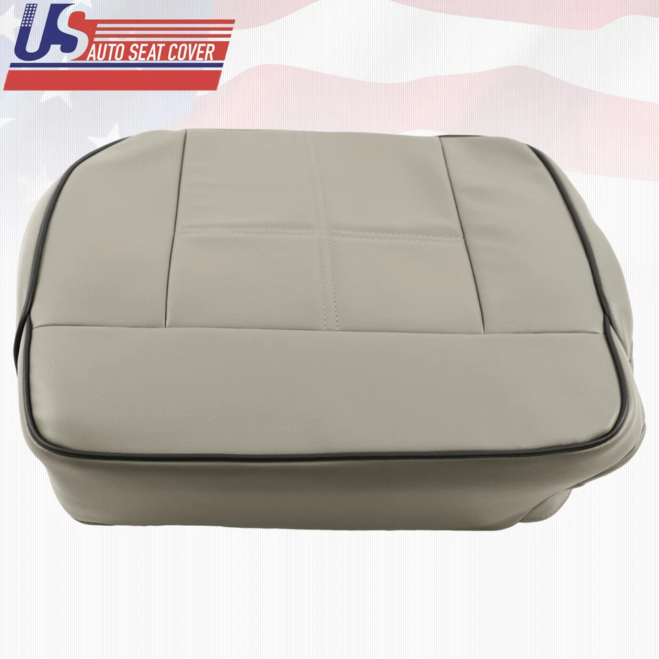 2006 2007 2008 Lincoln Mark LT Leather Seat Cover Tan Gray Black Top or Bottom - Image 3 of 4
