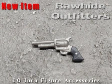 Lone Ranger Gabriel Colt 45 Pistol Silver Finish Black Handle 