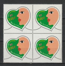Timbres de France Bloc de 4 N** N°  3296