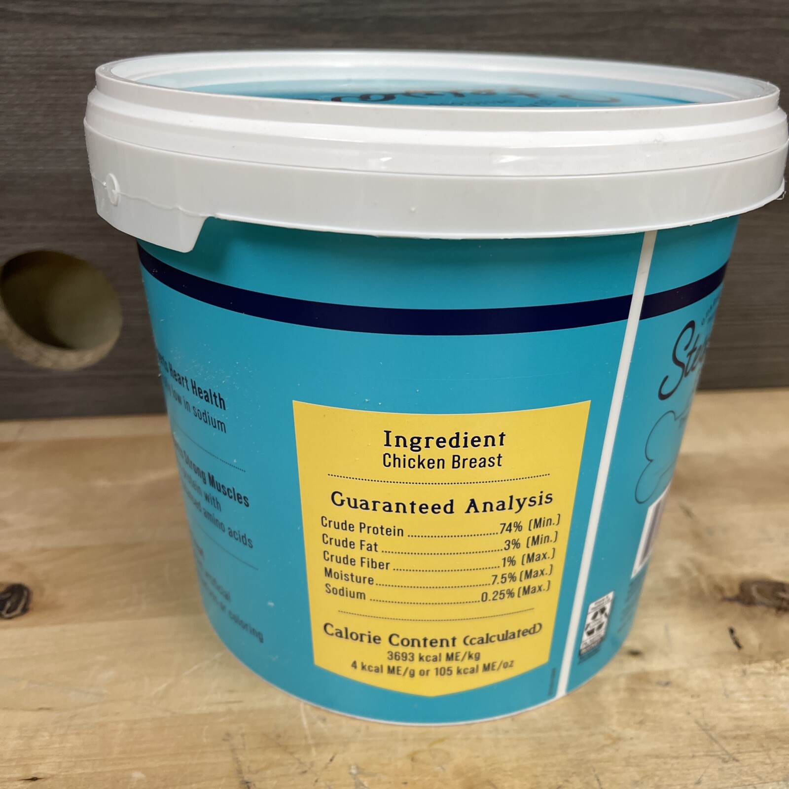 Stewart Single Ingredient Freeze Dried Dog Treats Chicken Breast 14.8oz Exp 2/26