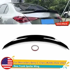 For 2022-2023 Mercedes-Benz C-Class W206 C300 PSM Style Rear Trunk Spoiler Wing