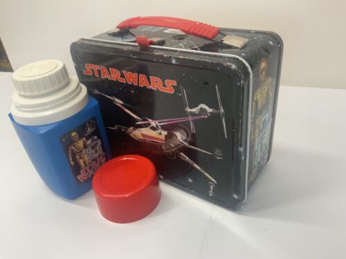 VINTAGE STAR WARS LUNCHBOX AND THERMOS - Picture 19 of 21