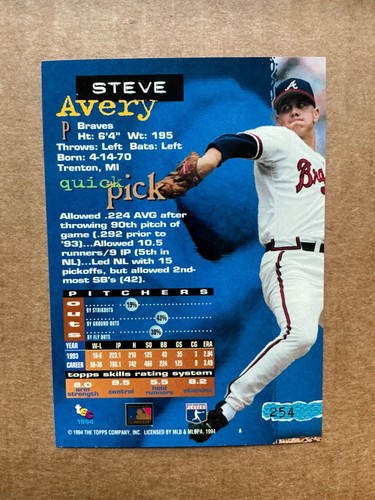 1994 Stadium Club RARE MEMBERS ONLY Factory Set Pick From 200 Players $1 - $5 Ea - Picture 123 of 503