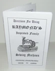 Raymond Sewing Machine Improved Family Model Chain Stich instructions Copy