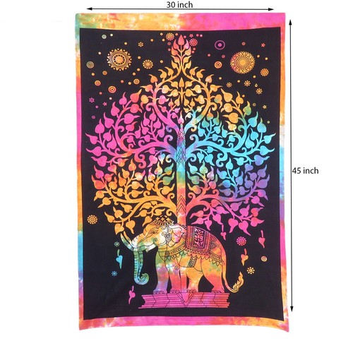 USA Psychedelic Mandala Tapestry Hippie Room Wall Hanging Blanket Art Home Decor - Picture 32 of 301