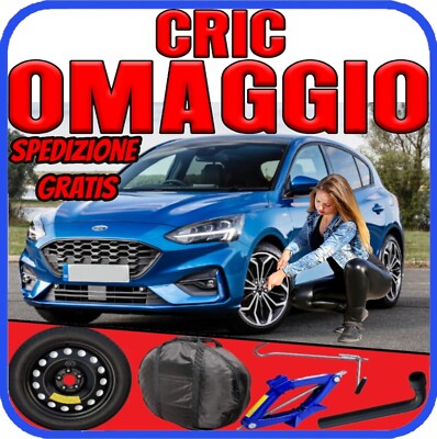 Notrad 16 Für Ford Focus Mit Wagenheber Crick Schlüssel Tasche Linea eco-ss
