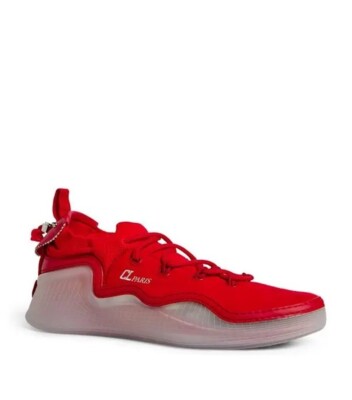CHRISTIAN LOUBOUTIN Men's Arpoador Low-top Sneakers Red 41