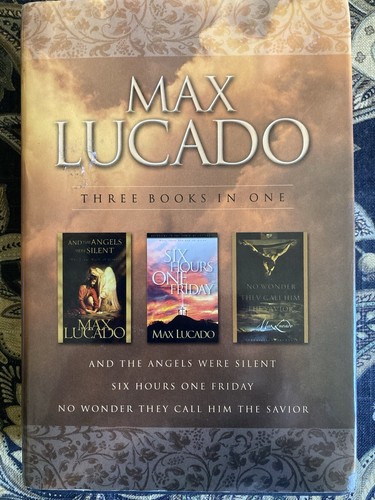 Max Lucado Drei Bücher in einem Band 1992 Hardcover, Schutzumschlag