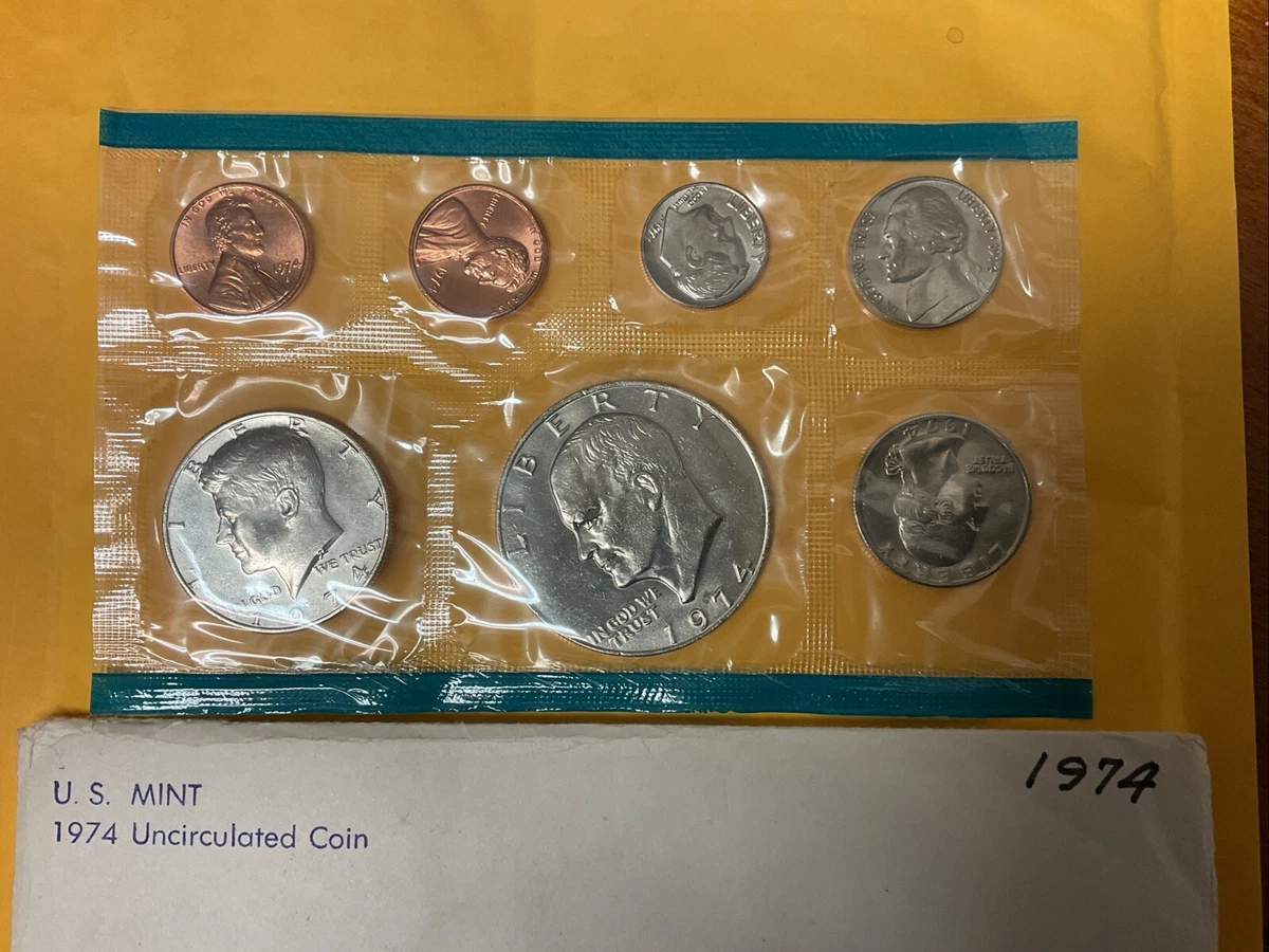 Uncirculated San Francisco 1974 US Coin Mint Sets for sale | eBay