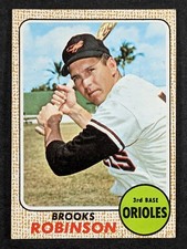 1968 Topps Baseball #20 Brooks Robinson Baltimore Orioles