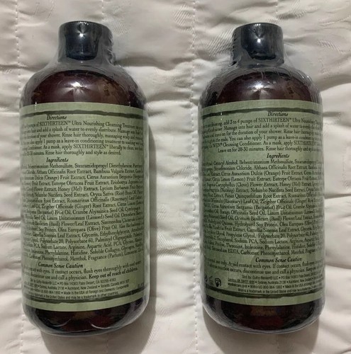 Wen Six Thirteen Zitrone Rosmarin Vanilleschote 613 Reinigung 12oz 2 Flaschen & Pumpe - Bild 5 von 14
