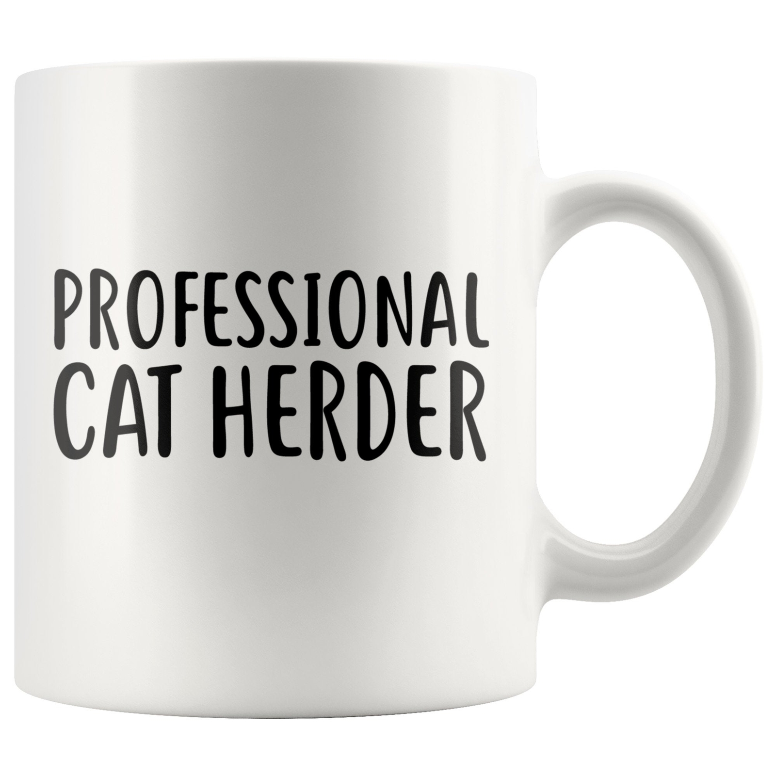 Professional Cat HerderFunny Coffee Mug Birthday Gifts