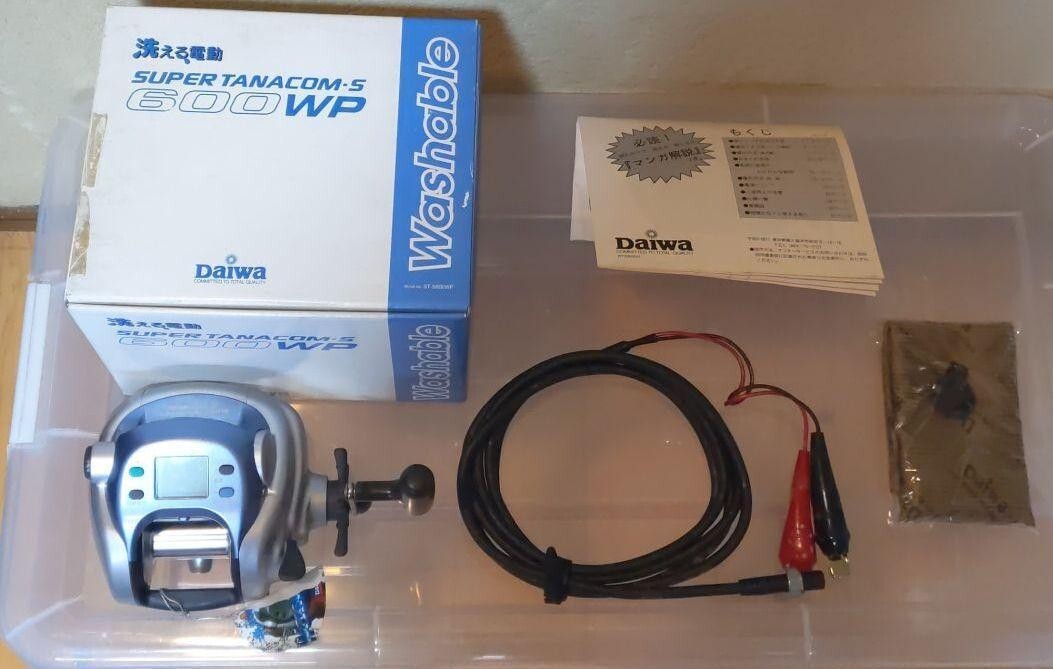 Daiwa SUPER TANACOM S 600WP Electric Reel Big Game Saltwater  Fishing From Japan