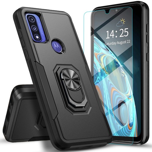 For Motorola Moto G Play 2023/Power 2022/G Pure Case Phone Cover +Tempered Glass - Picture 12 of 47