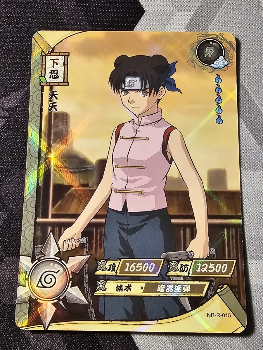 Tenten NR-R-015 FOIL Naruto Kayou 2002 CCG TCG | eBay