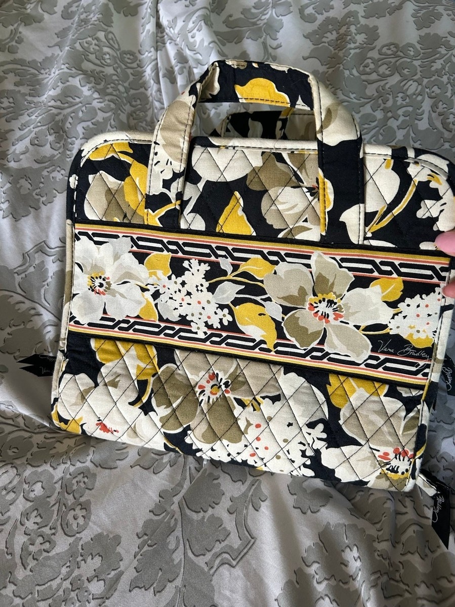 Vera Bradley English Meadow Yellow Floral Hanging Cosmetics  display picture 1