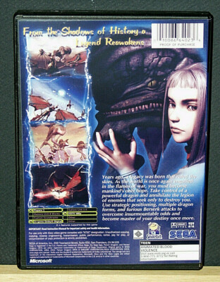 PANZER DRAGOON ORTA ( Mirosoft XBOX ) NTSC-U/C | eBay