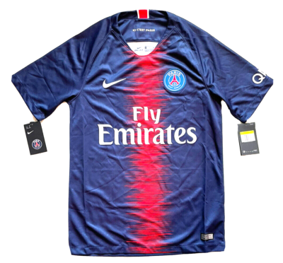 2018/19 PSG Home Jersey #7 Mbappe Small Nike Paris Saint Germain
