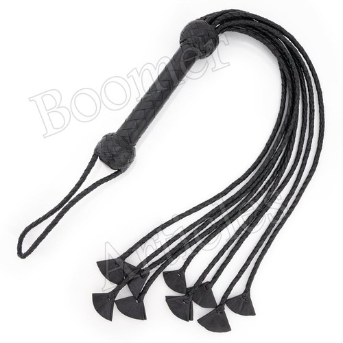 Flagger Hunter Whip BDSM Calidad de nalgadas Cuero Palmada Fetiche Bondage CLUB DIVERSIÓN - Imagen 2 de 7