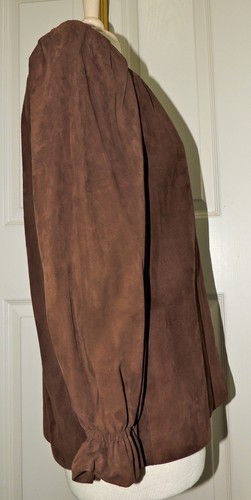 FENDI SUEDE JACKET - RARE VINTAGE 1980'S SIZE 10 - Picture 3 of 7