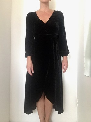 tigerlily velvet dress