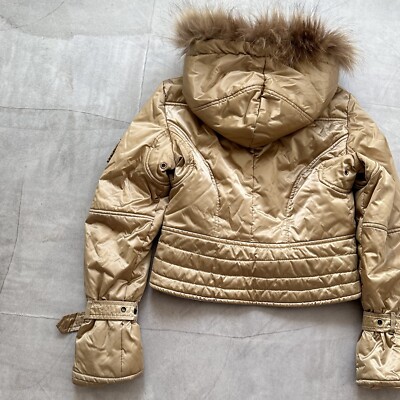 Strap Jacket LGB If Six Was Nine Style Faux Fur Zip Hood Strap Jacket LGB If Six Was Nine Style Faux Fur Zip Hood