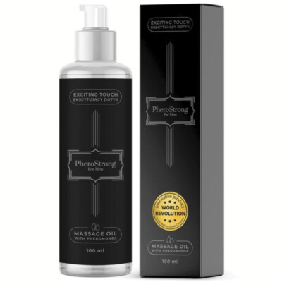 Massageöl mit Pheromone für Männer Erotik Massage Öl mit Aroma, 100 ml