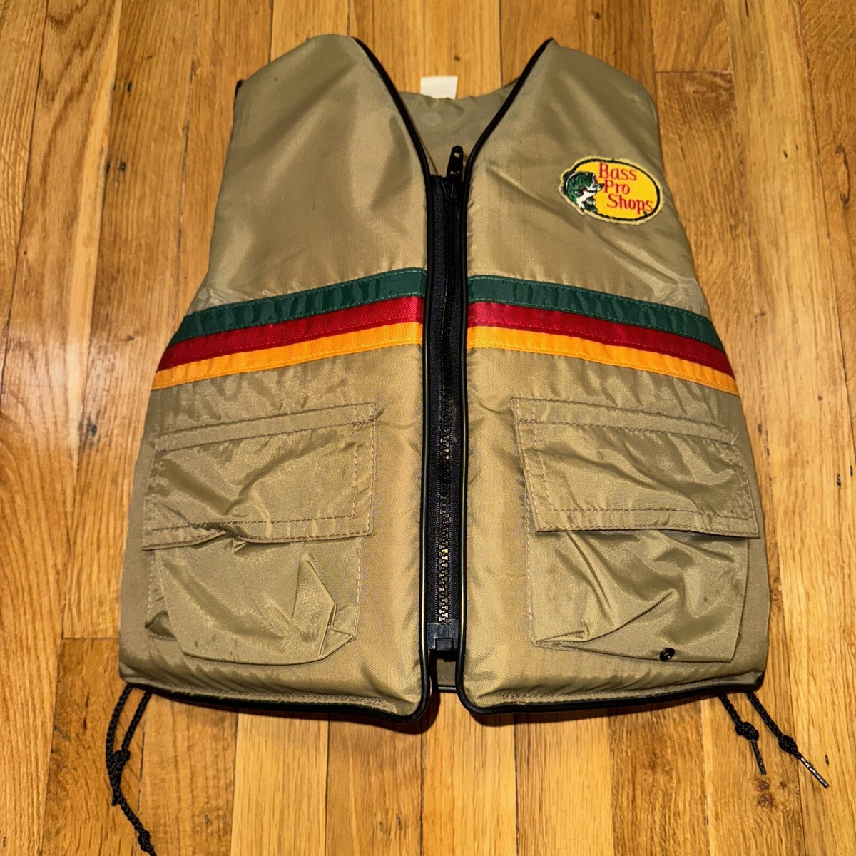 Rare Vintage 70s 80s Bass Pro Shops Life Jacket Coast Guard