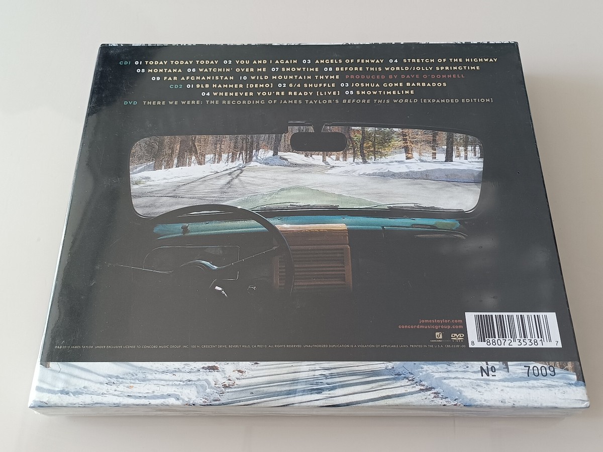 Before this World by James Taylor (2CD+DVD, 2015) Limited 