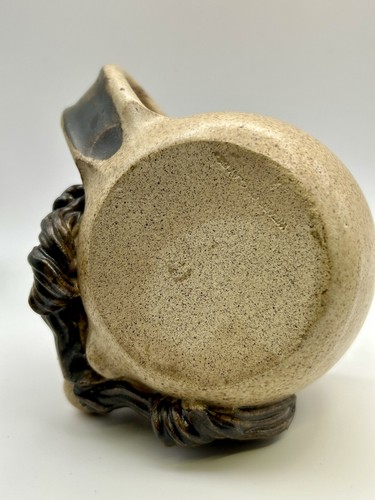 Wizard Of Clay Funny Face Prominent Mustache Pottery Coffee Tea Mug - Picture 7 of 9