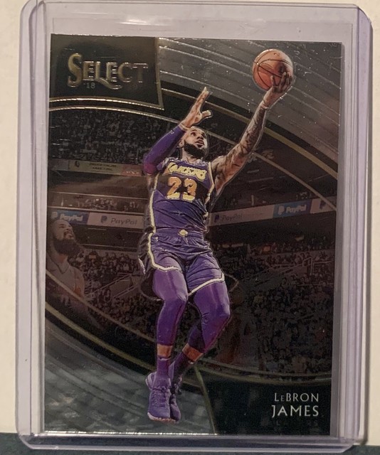 2018-19 Panini Select Courtside #215 LeBron James Los ...