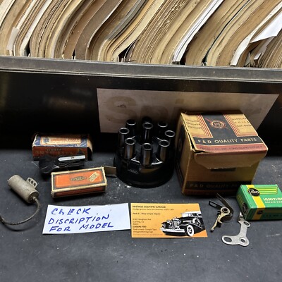 1940 1941 1942 1946 1947 1948 PACKARD DISTRIBUTOR CAP TUNE UP KIT