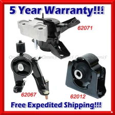 L992 Engine Motor Mount Set 3pc for 2008-2015 Scion XB 2.4L w/ AUTO Transmission