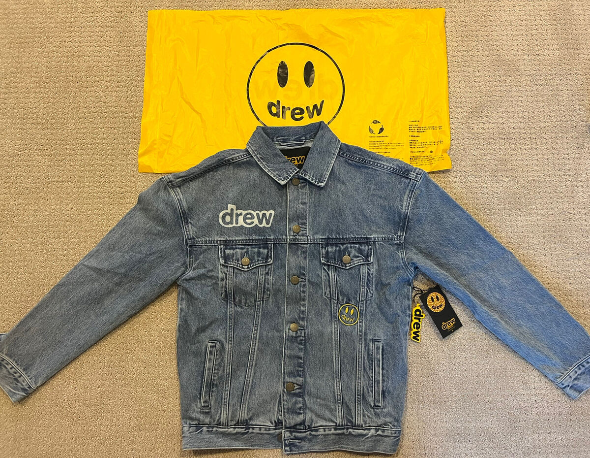 Drew House - stonewash “Mascot” jean jacket- XS | eBay Drew House - stonewash “Mascot” jean jacket- XS | eBay