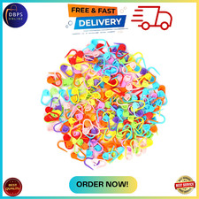 100PC Mix Color Knitting Stitch Counter Crochet Locking Stitch Markers Stitch Ne