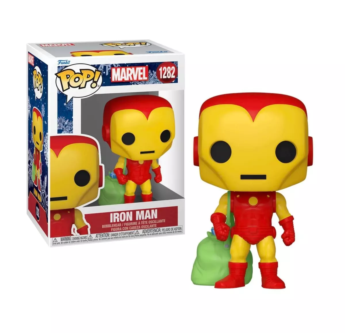 Funko POP! Marvel: Iron Man with Bag [Holiday] #1282