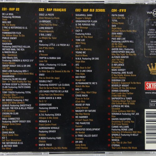 Music Musik Album CD Mega Rap 4 x CD Box Compilation Ice T Dr Dre Eazy E ATC - Bild 2 von 2