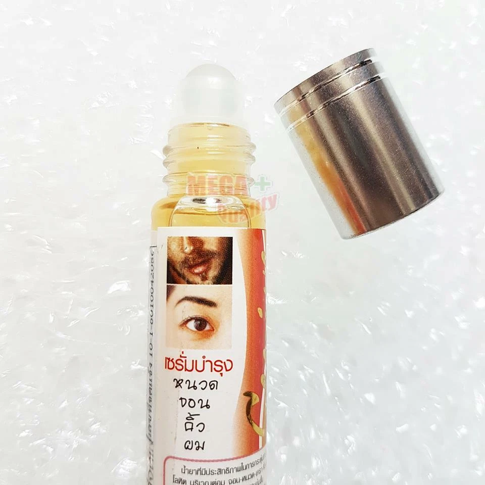 Genive Serum Beard Facial Hair Growth Booster Herbal Herb Serum Moustache 10ml - Image 3 of 3