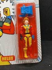 1986 Bionic Six Helen Action Figure LJN Die-cast Metal With Clothes Accessory