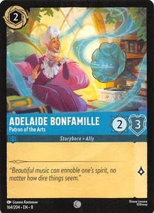 Adelaide Bonfamille Patron of the Arts 164/204 Reign of Jafar Lorcana 000745