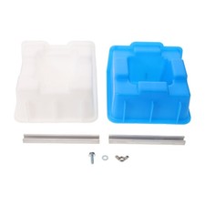 Molde de ladrillo de pared hormigón para paredes bloque de cemento hágalo usted mismo fabricación de patio trasero