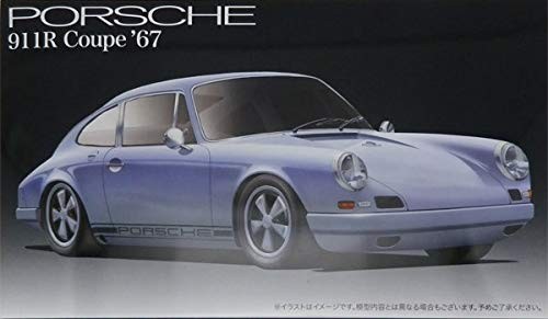 Fujimi 1/24 Real Sports Car No.121 Porsche 911R Coupe 1967 Model Kit Japan-image