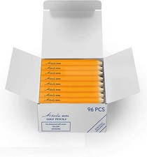 Mini Golf Pencils Without Erasers 96 Count Classic PreSharpened 2 HB Ameri...