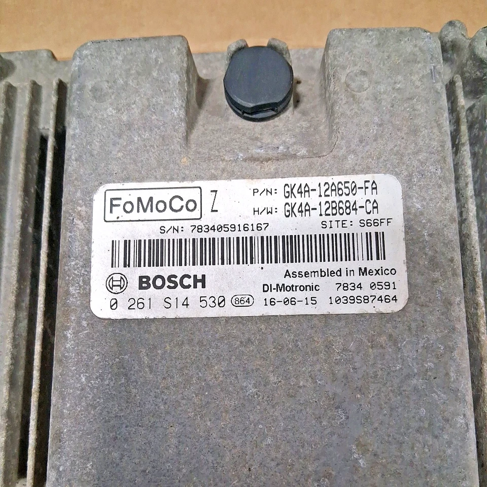 Computadora motor Ford Transit 150 250 16 17 18 19 20 21 3,5 L ECM ECU GK4A12A650FA Foto 3 de 4