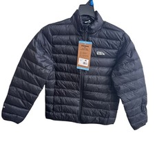 New Eddie Bauer Youth Down Packable Jacket black Size L 10/12
